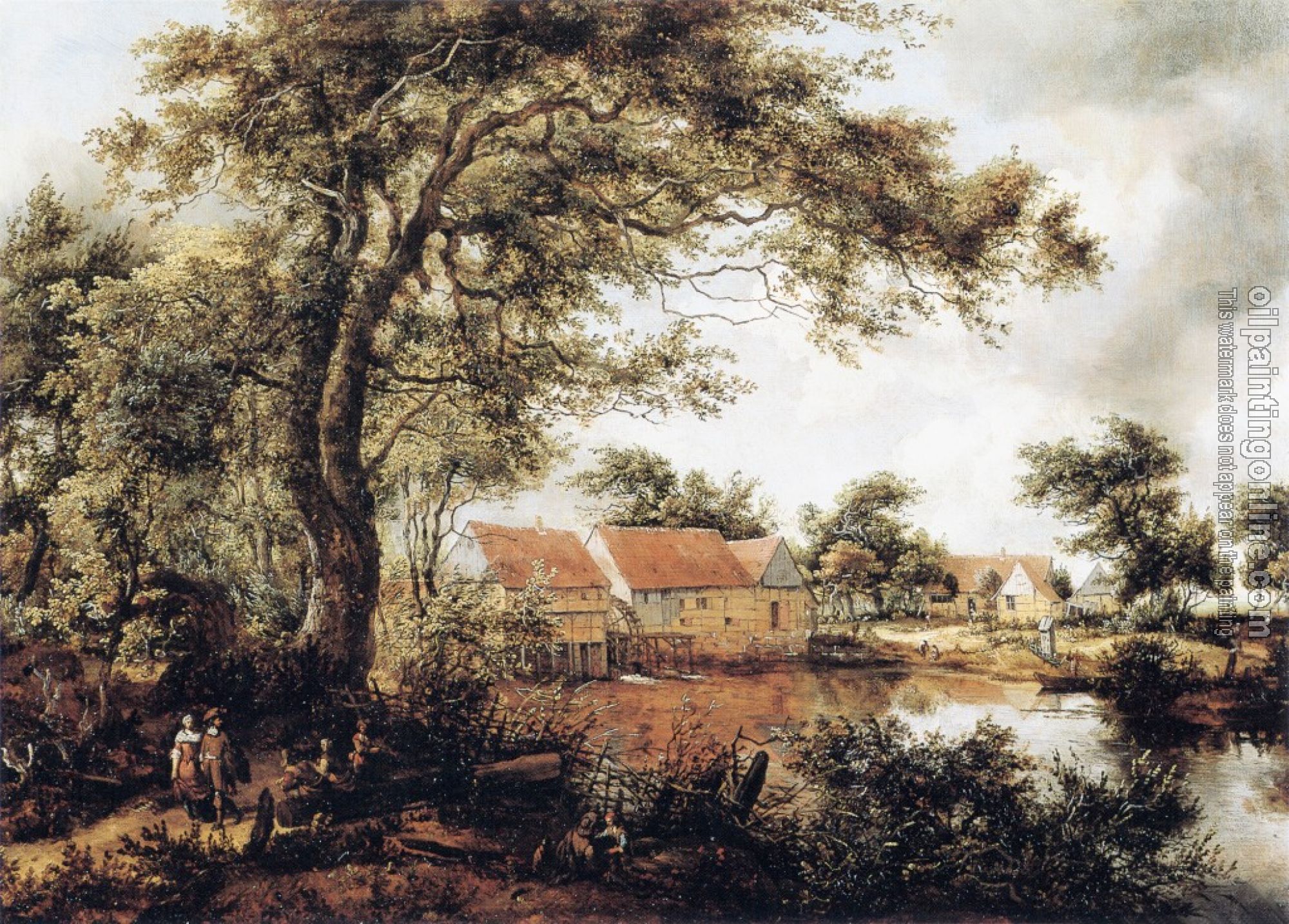 Meindert Hobbema - Mill